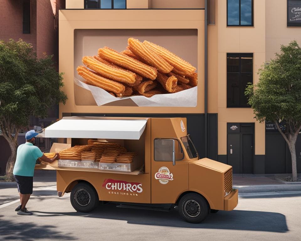 verpakking en levering van groothandel churros
