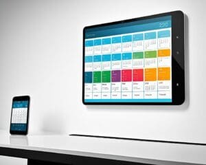 touchscreen kalender