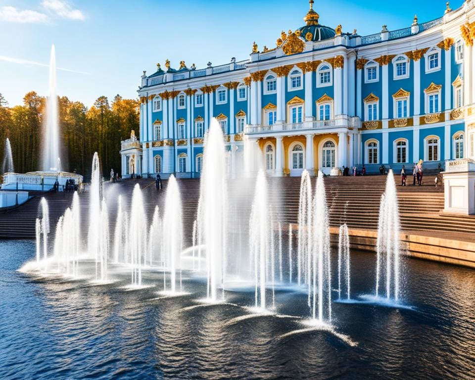 Bezoek het Peterhof Paleis in Sint-Petersburg, Rusland