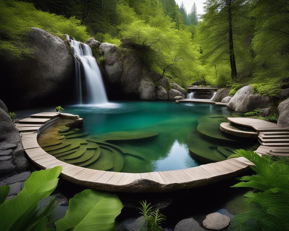 Geniet van de hot springs in Baden-Baden, Duitsland