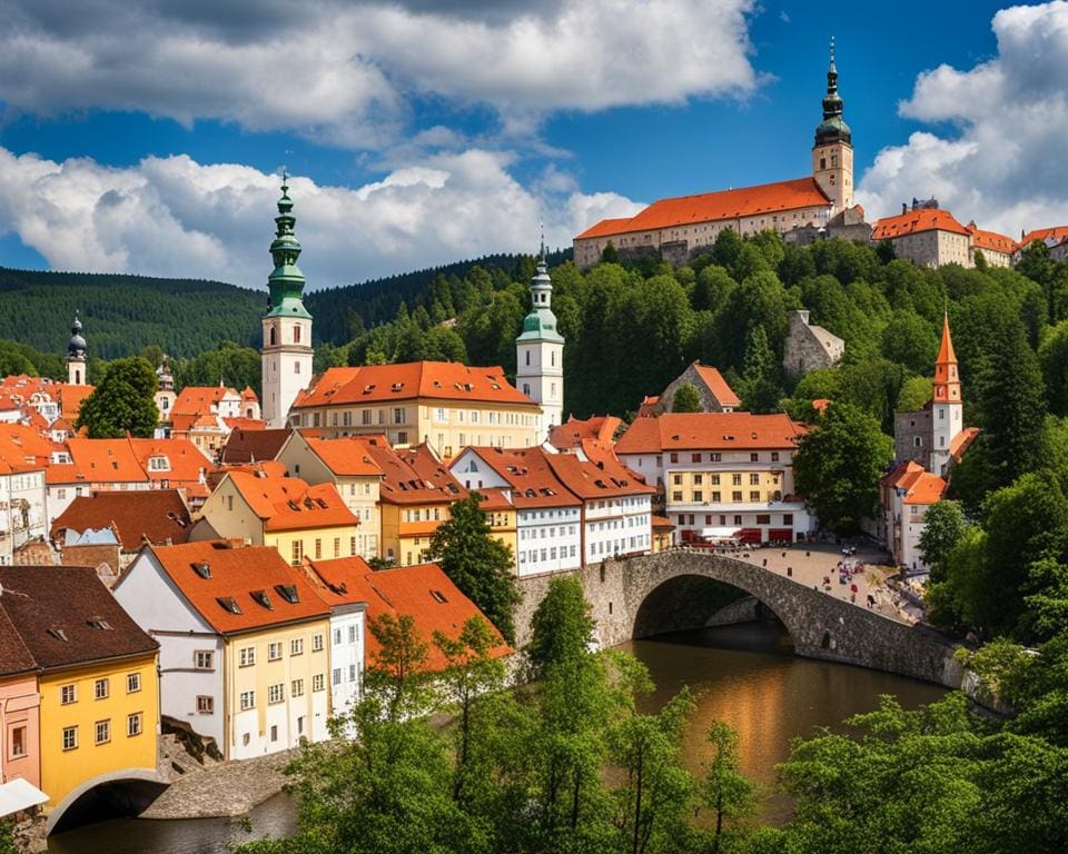 Ontdek het middeleeuwse Český Krumlov, Tsjechië