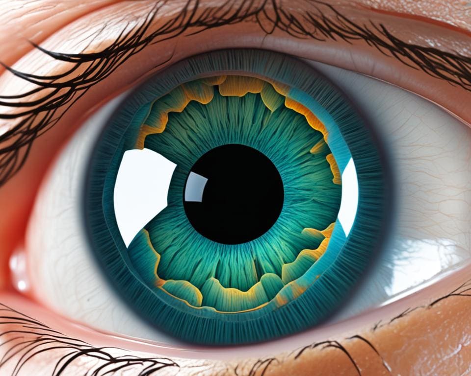 anatomie oog glasachtig lichaam