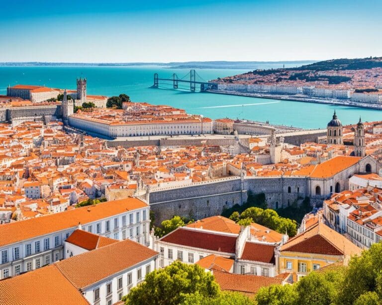 Bezoek historische bezienswaardigheden in Lissabon