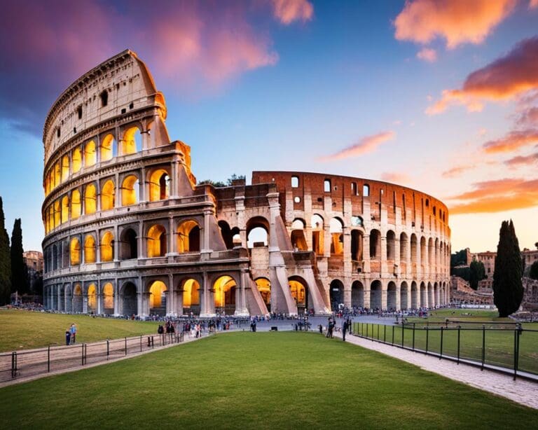 Bezoek historische monumenten in Rome