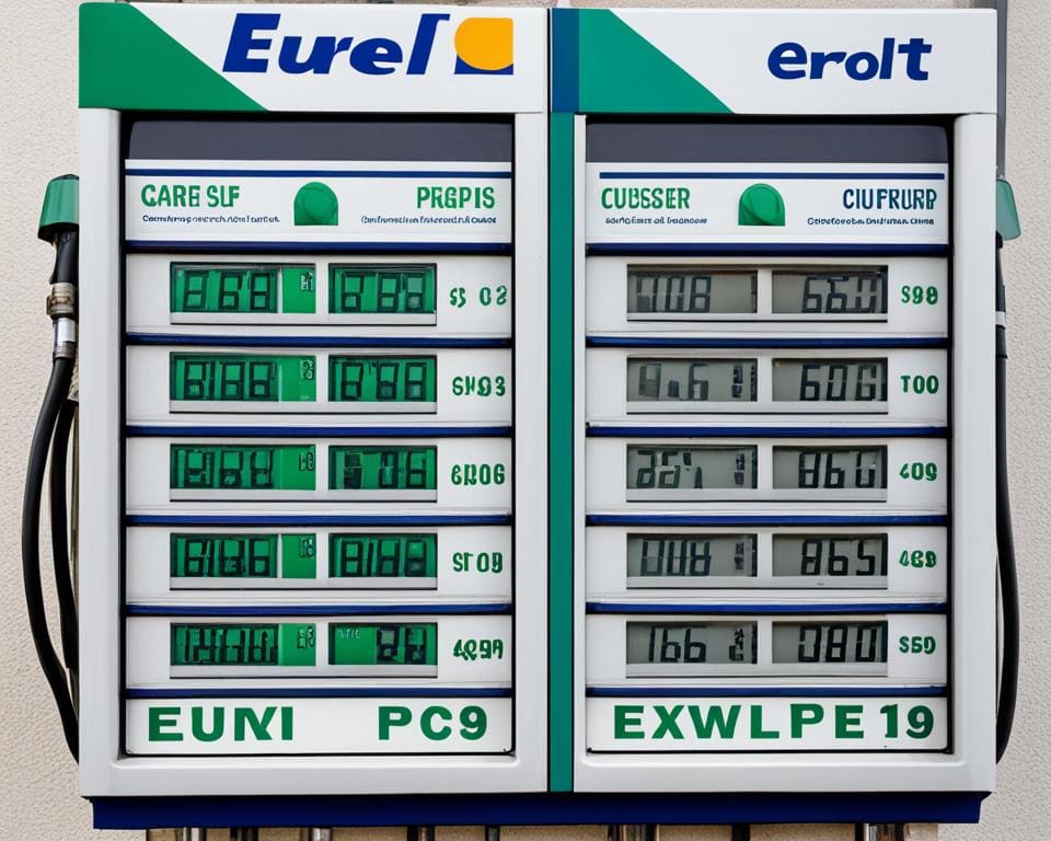 wat is goedkoper euro 95 of 98