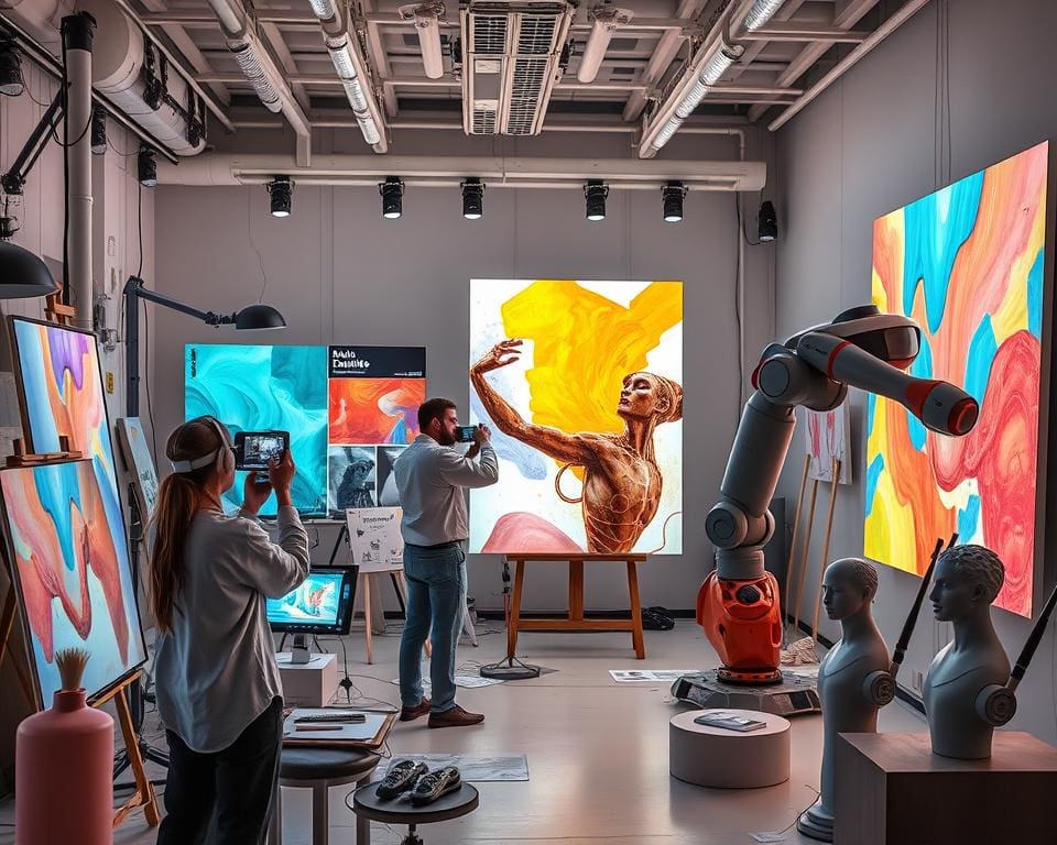 AI in Creatieve Industrieën: Innovatie en Kunst