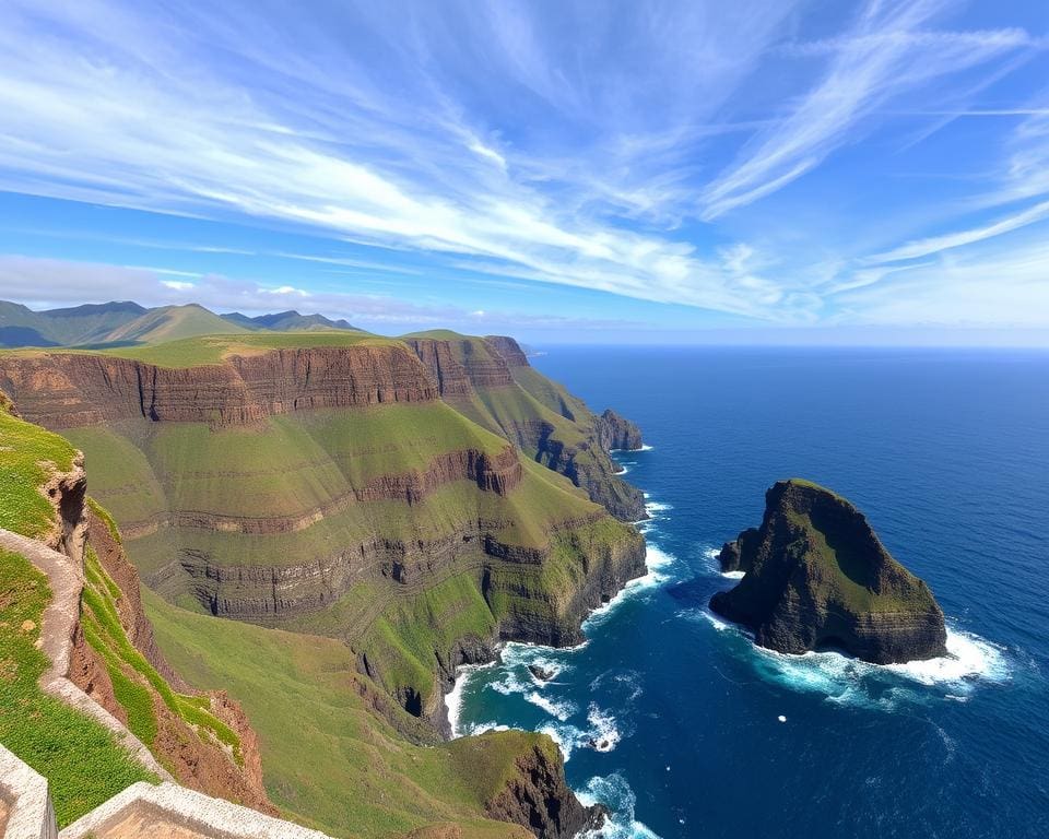 Bewonder de dramatische kliffen van Madeira, Portugal