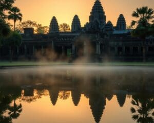 Bewonder de eeuwenoude ruïnes van Angkor Wat