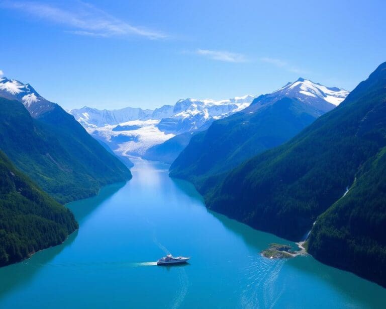 Bewonder de fjorden van Alaska tijdens een boottocht