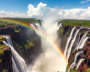 Bewonder de iconische watervallen van Victoria Falls