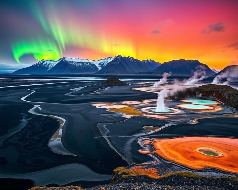 Bewonder de vulkanische landschappen van IJsland