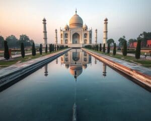 Bezoek de iconische Taj Mahal in India