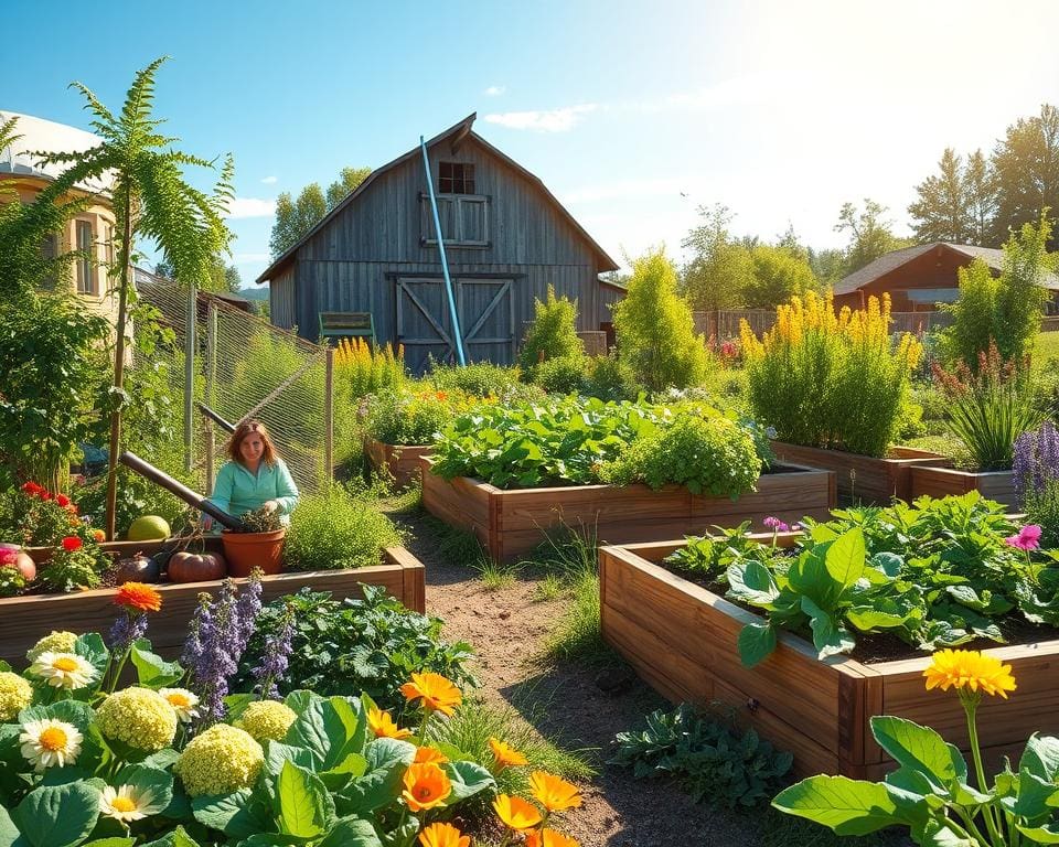 Bezoek een stadsboerderij en leer alles over tuinieren