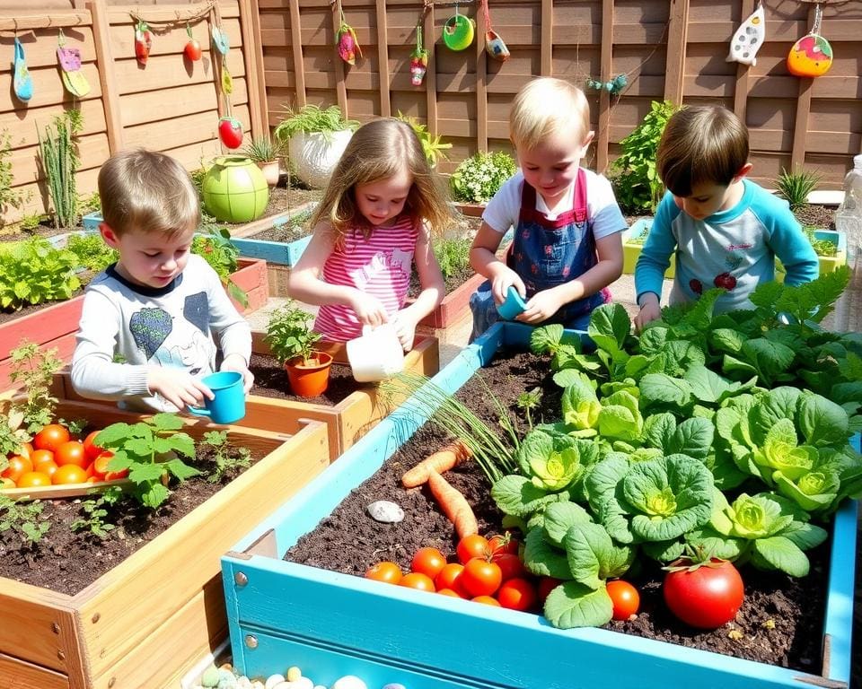 DIY Moestuin Ideeën voor Kinderen