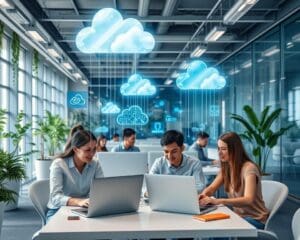 De rol van cloud computing in moderne werkplekken