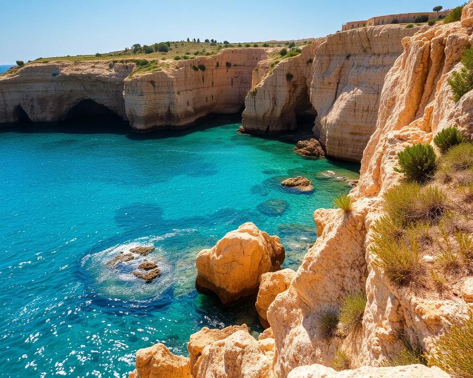 De unieke schoonheid van de Maltese kustlijn