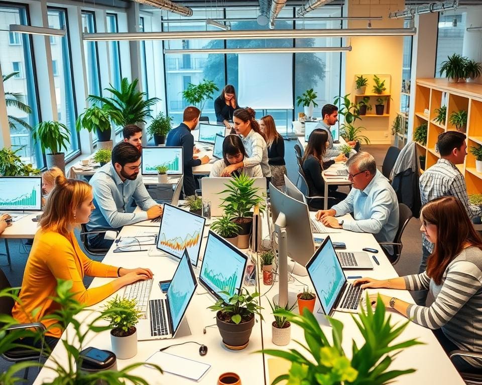 De voordelen van werken in een snelgroeiende sector