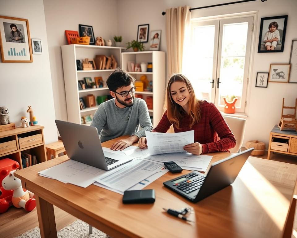 Financiële planning voor jonge gezinnen