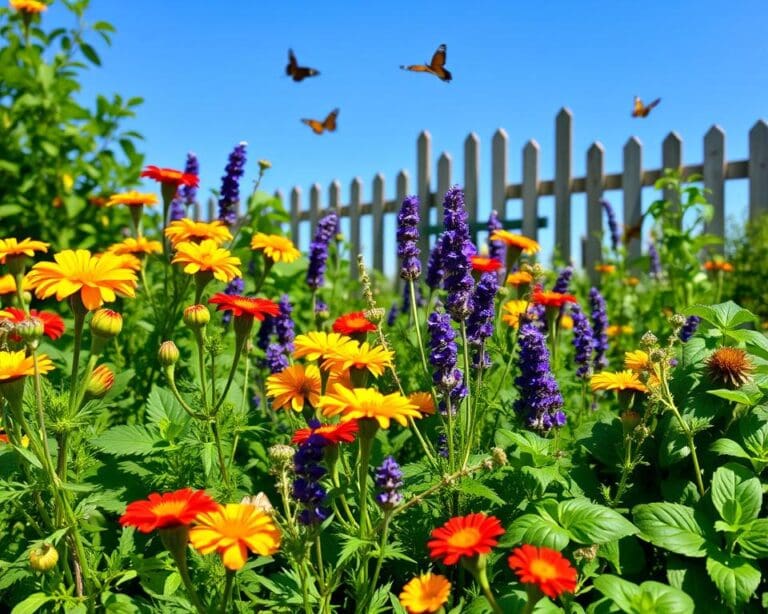 Gebruik Deze Planten om Insecten uit Je Tuin te Houden