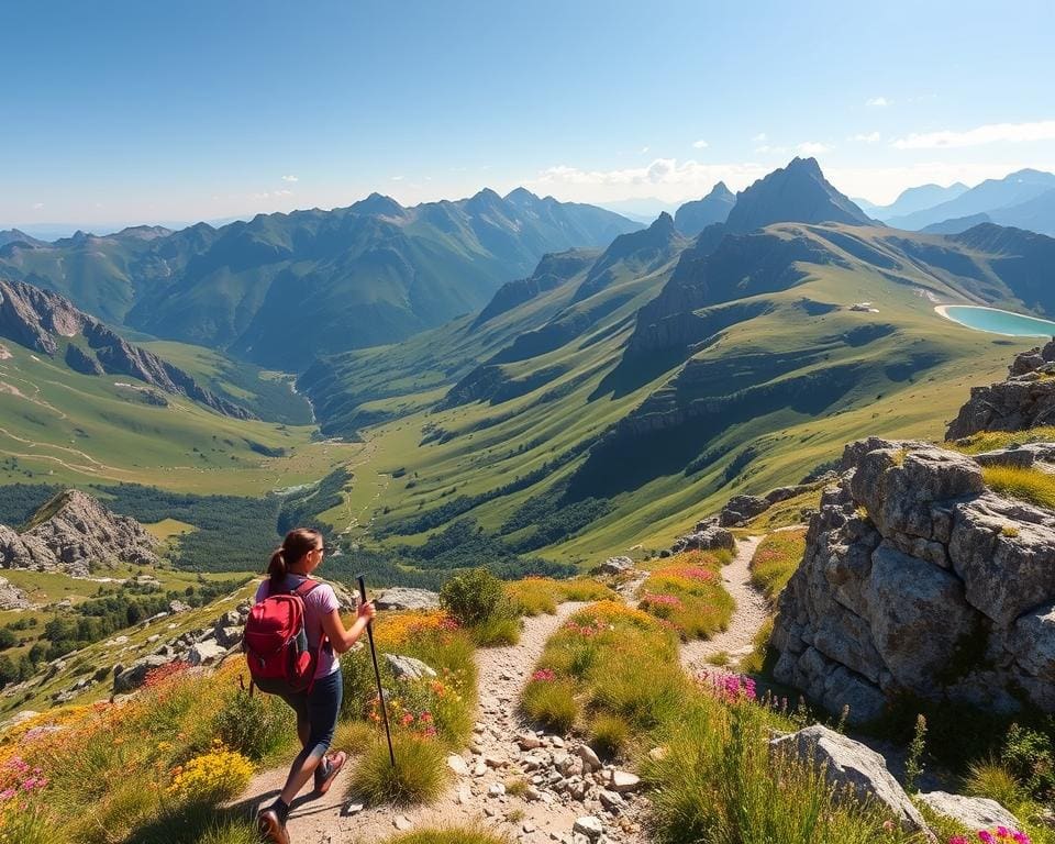 Geniet van een trektocht door de Pyreneeën