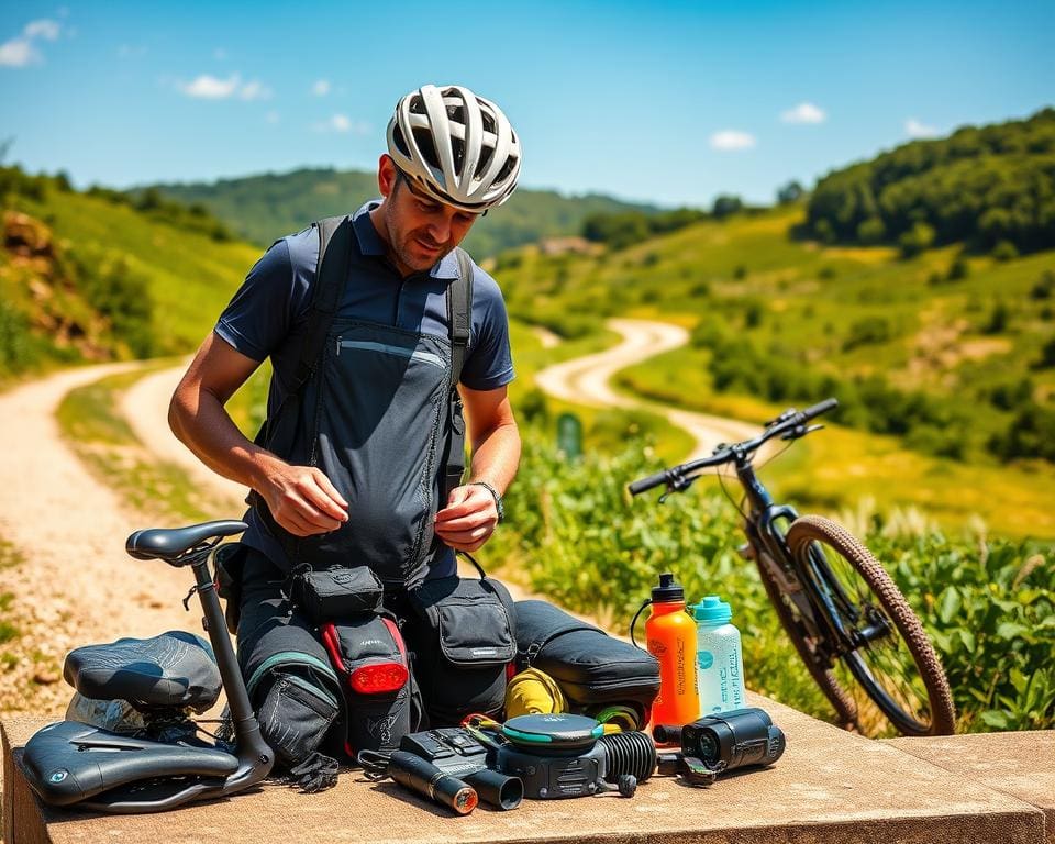 Hoe kies je de juiste fietsaccessoires voor een lange tocht?