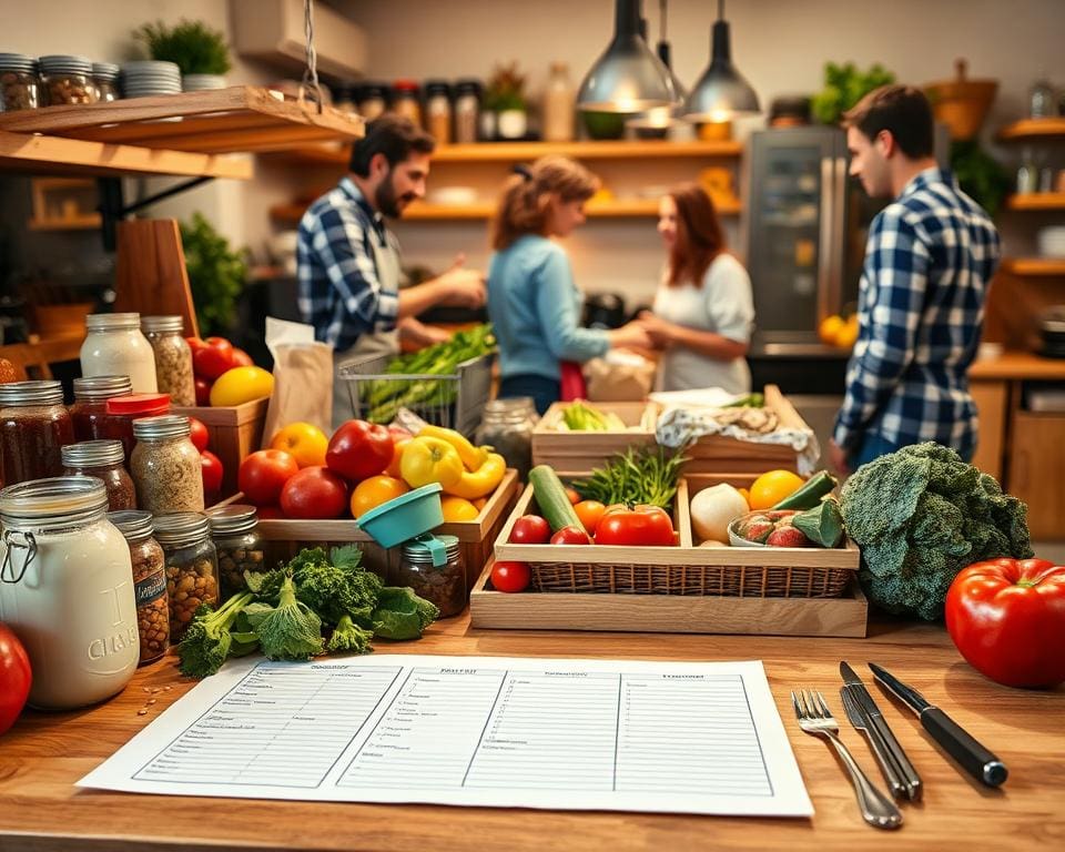 Hoe maak je een efficiënte boodschappenlijst voor een druk gezin?