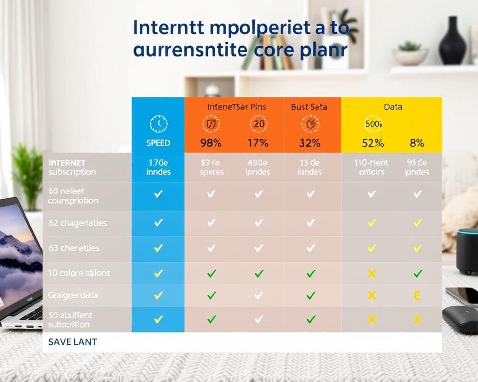 Internetabonnement vergelijken