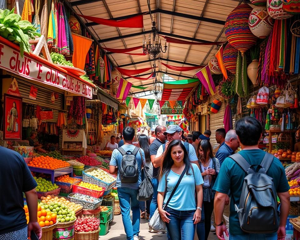 Lokale markten in Mexico-Stad