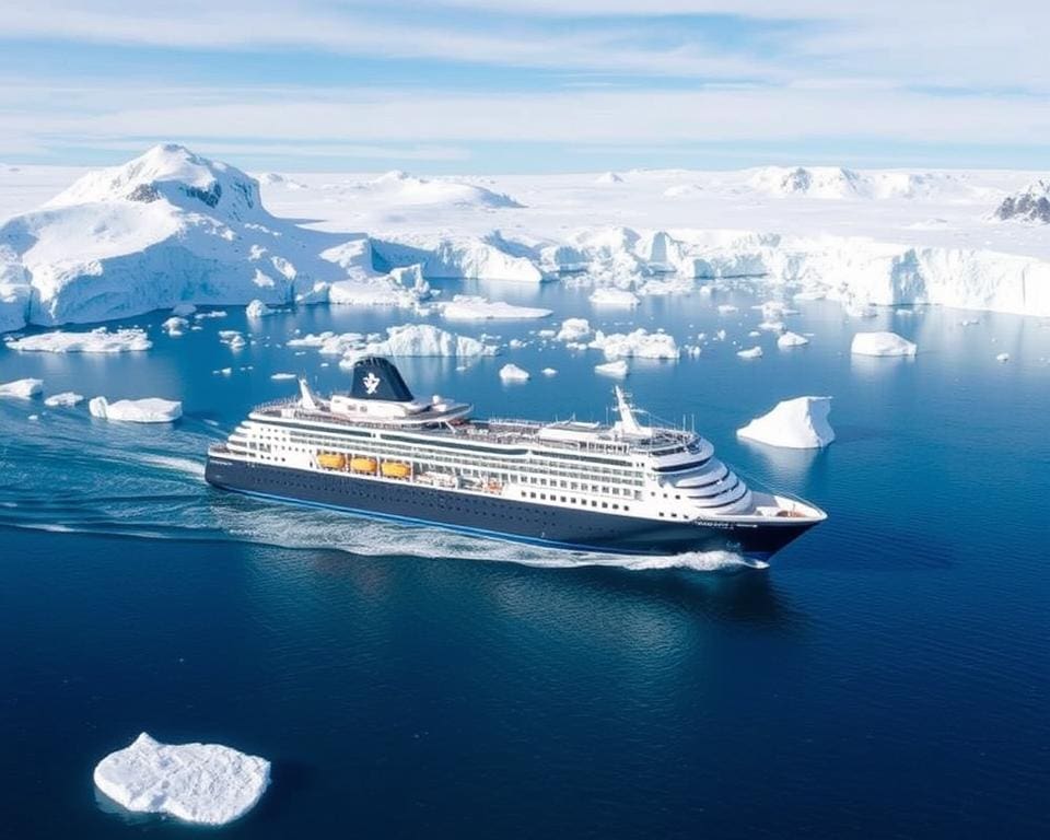 Maak een cruise door de wateren van Antarctica