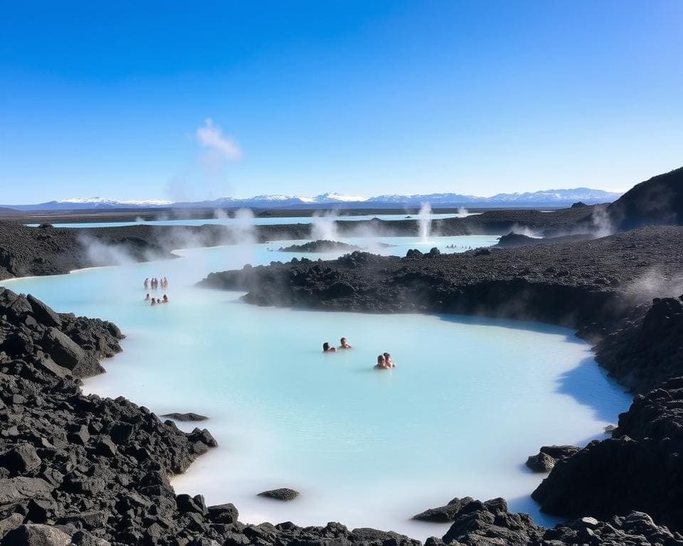 Maak een dagtocht naar de Blue Lagoon, IJsland