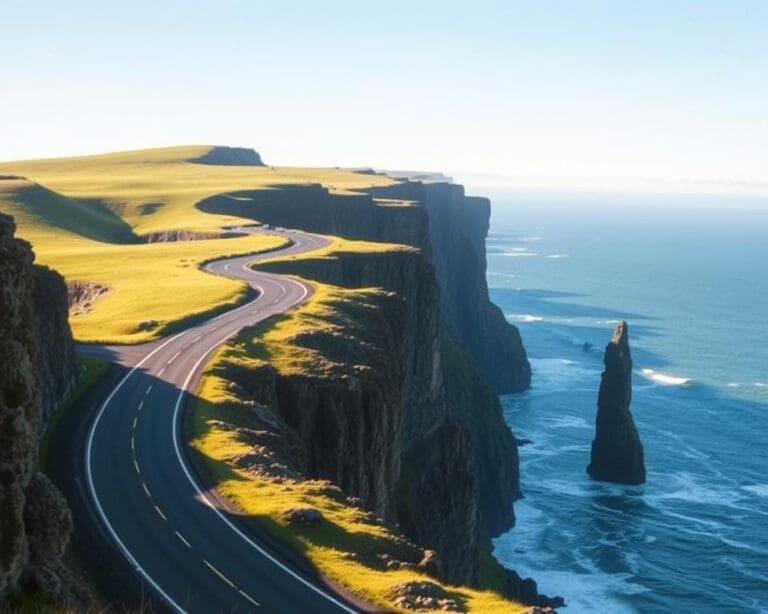 Maak een roadtrip langs de kliffen van IJsland