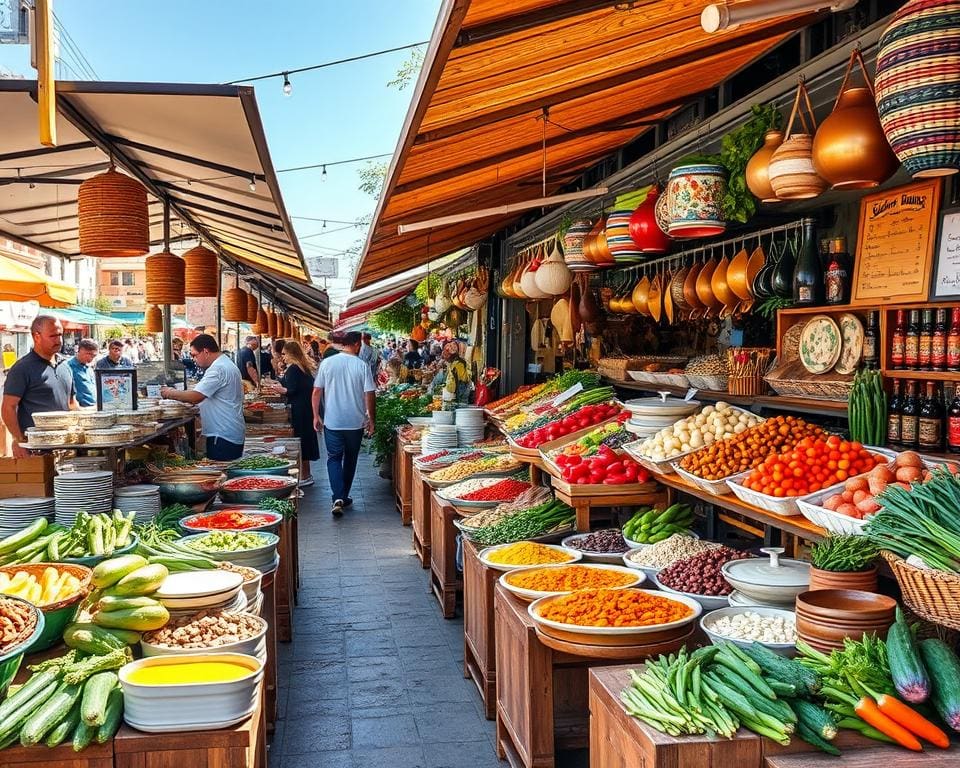 Mediterraanse keuken in Tel Aviv