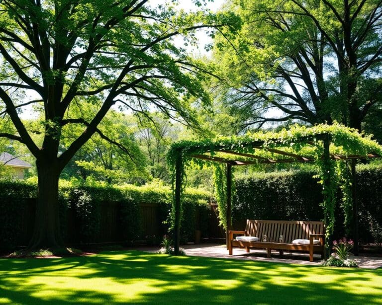 Natuurlijke Schaduwoplossingen voor Je Tuin