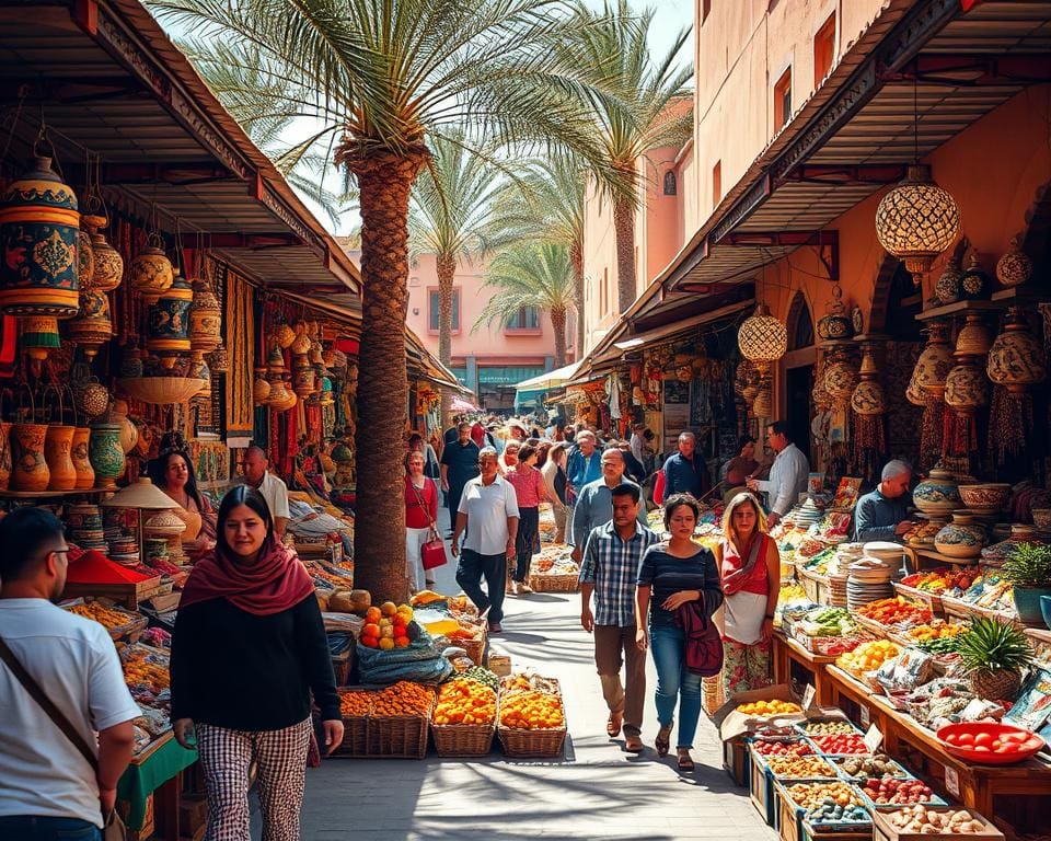 Ontdek de kleurrijke markten van Marrakech