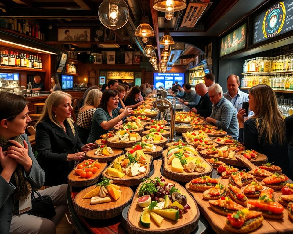 Pintxos in San Sebastián