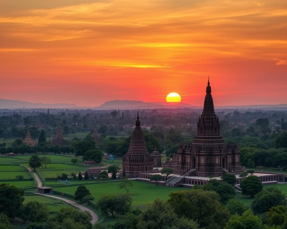 Prachtige tempels Myanmar