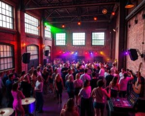 Probeer een muziekavond in een oud fabriekspand