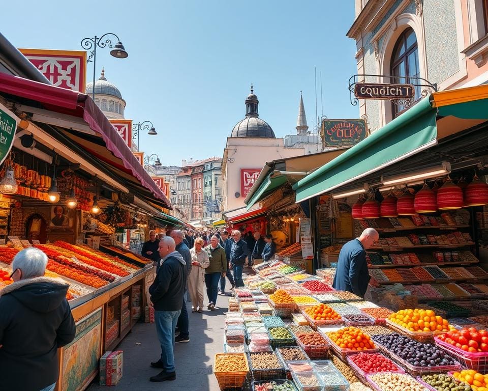 Proef de culinaire specialiteiten van Istanbul