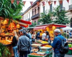 Proef de traditionele gerechten van Mexico-Stad