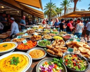 Proef de traditionele gerechten van Tel Aviv, Israël