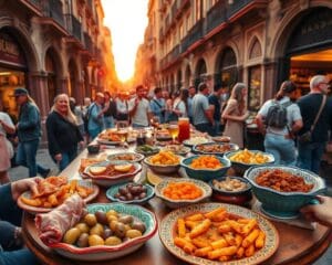 Proef de traditionele tapas in de straten van Sevilla