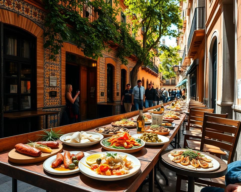 Proef de verse tapas in de straatjes van Sevilla