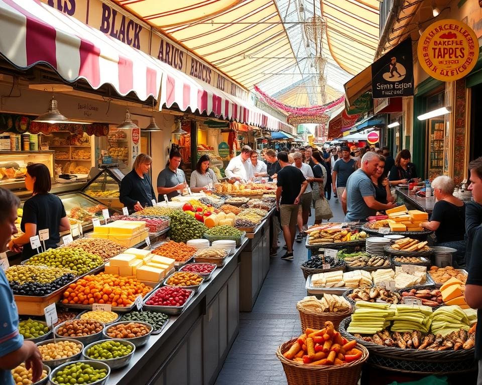 Proef de verse tapas op de markten van Barcelona