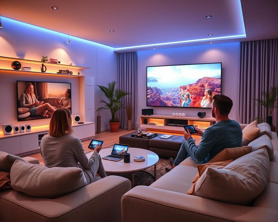 Slimme Home Apparaten en Interactieve Home Entertainment