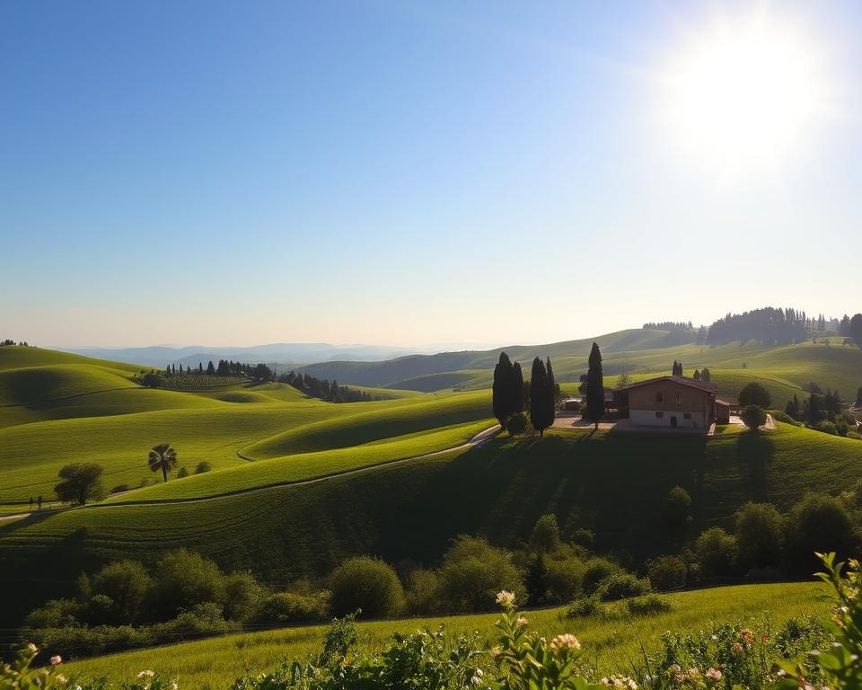 Toscane landschapsbeleving