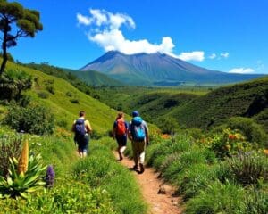 Trekking langs de vulkanen van Guatemala
