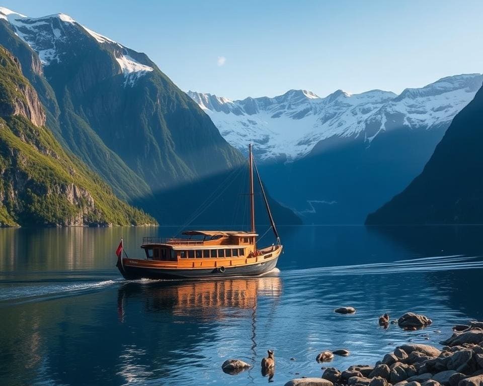 Verken de fjorden van Noorwegen per boot