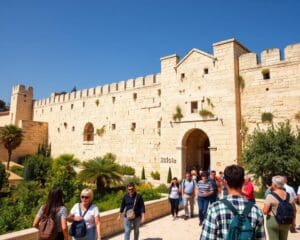 Verken de oude stadsmuren van Jeruzalem