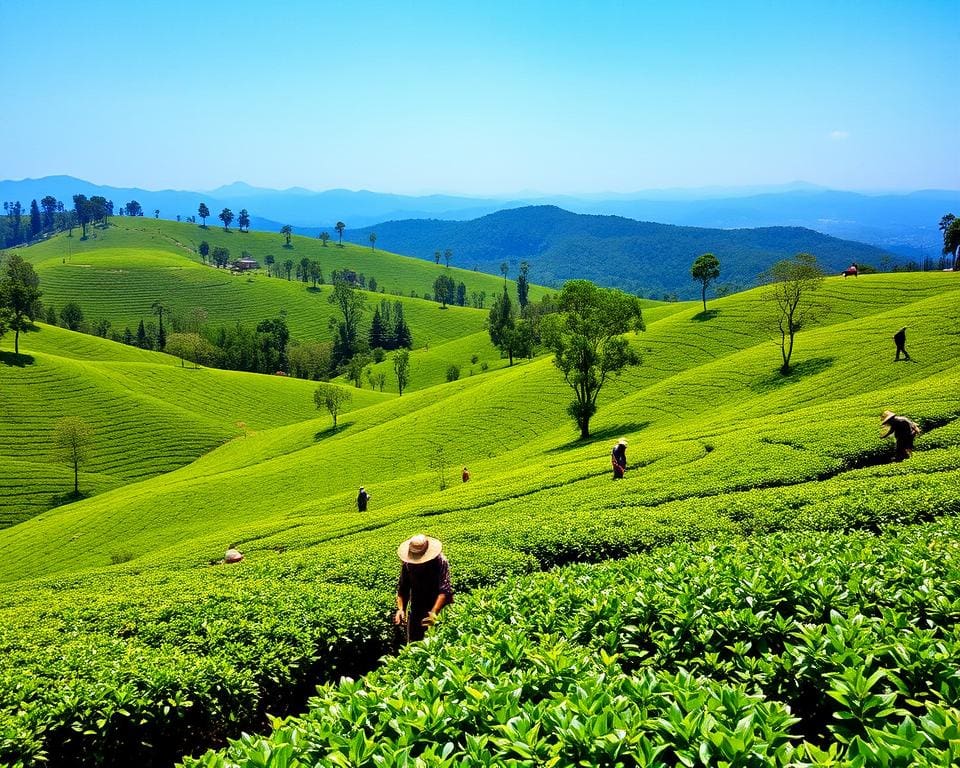 Verken de traditionele theeplantages in Sri Lanka