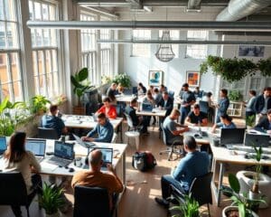 Wat zijn de voordelen van co-working spaces voor zzp'ers?